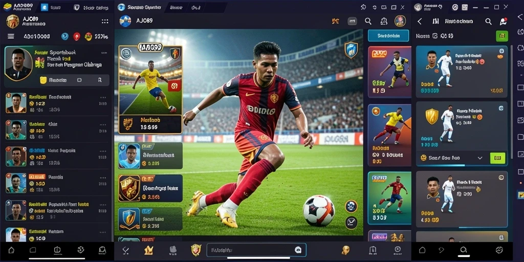 Tampilan gameplay AJO89 yang menarik dan interaktif untuk taruhan olahraga.