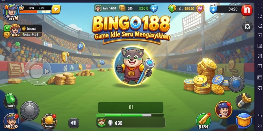 Tampilan screenshot utama BINGO188 menampilkan gameplay yang menenangkan dan menarik.