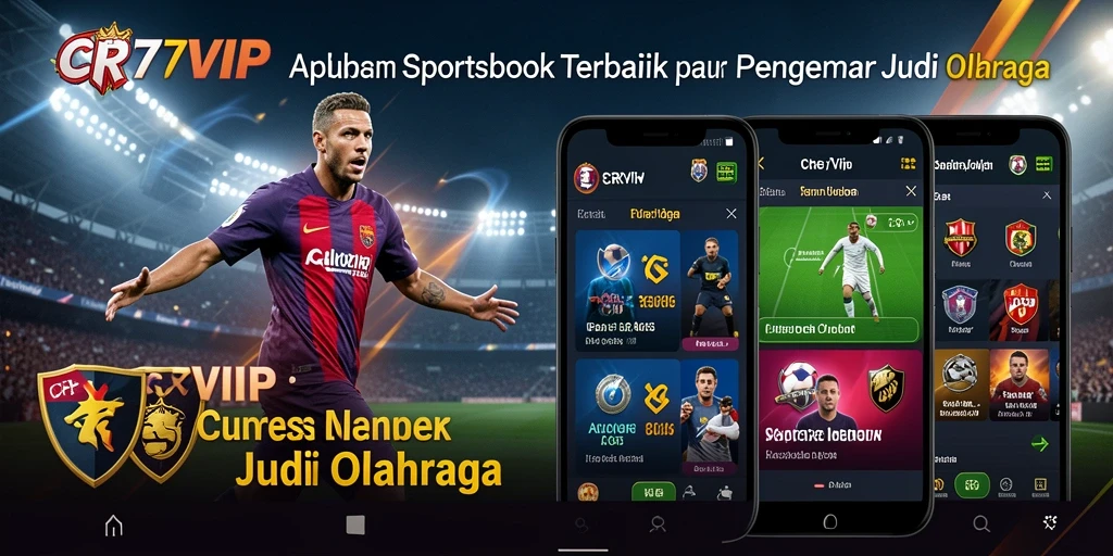 Tampilan atraktif dari gameplay taruhan olahraga di CR7VIP.