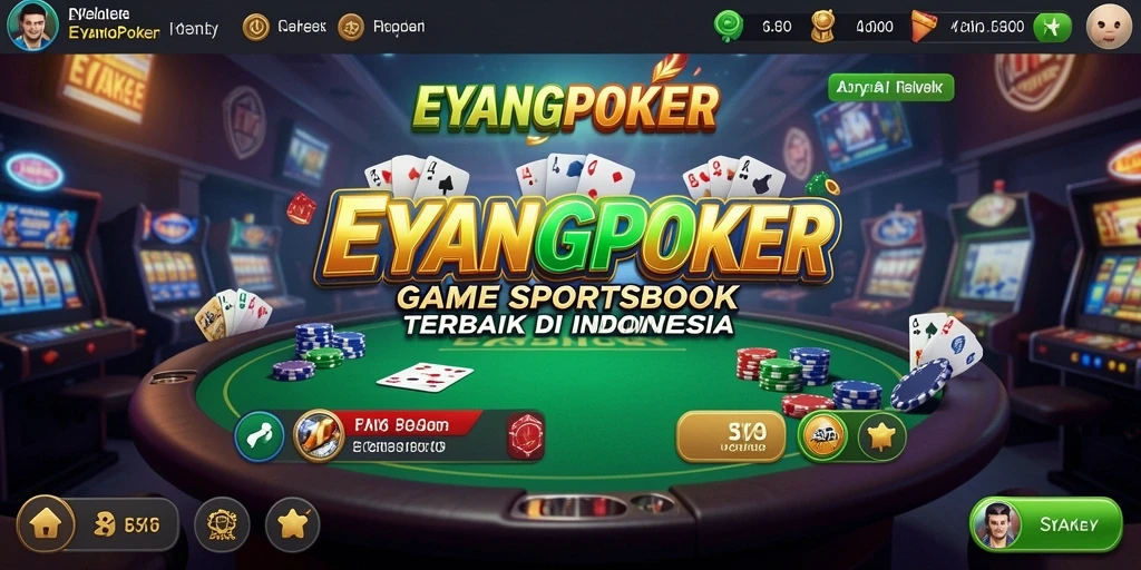 Tampilan gameplay menarik dari aplikasi Sportsbook EYANGPOKER.