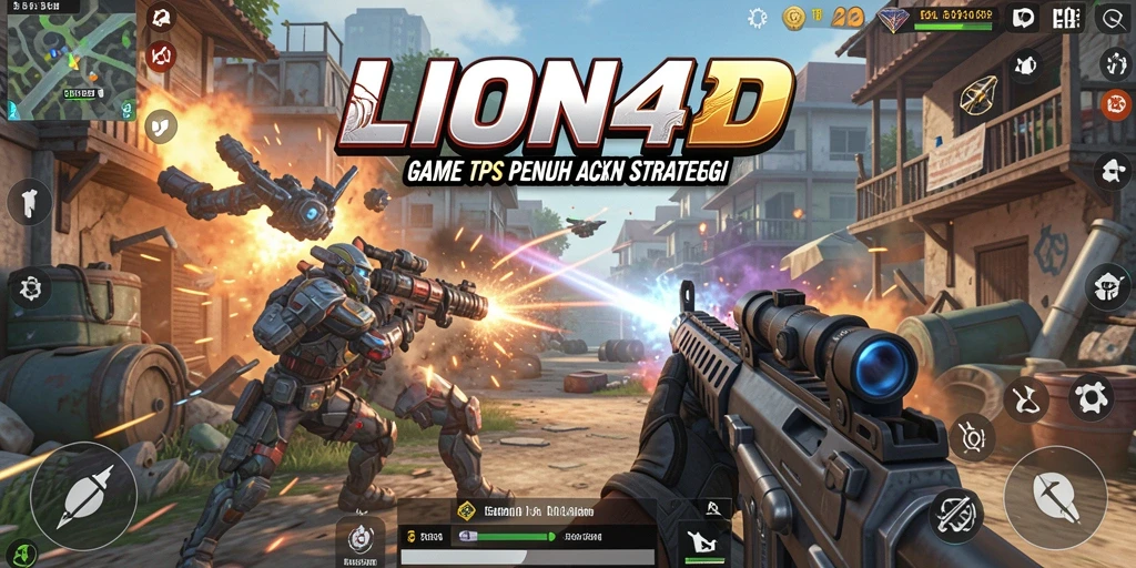 Tampilan gameplay LION4D yang intens dan mendebarkan.