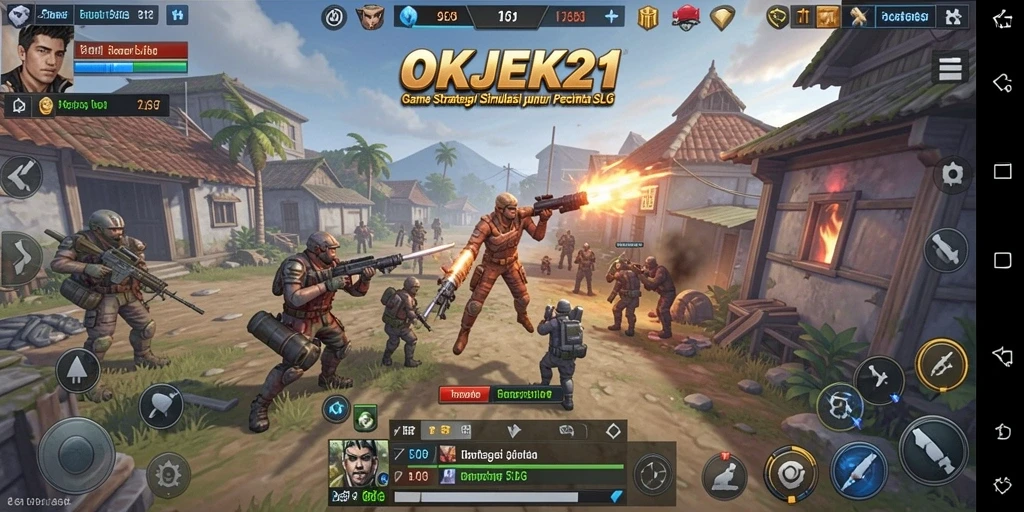 Tampilan gameplay SLG yang menarik dan interaktif.